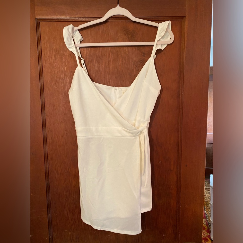 White Skort Dress